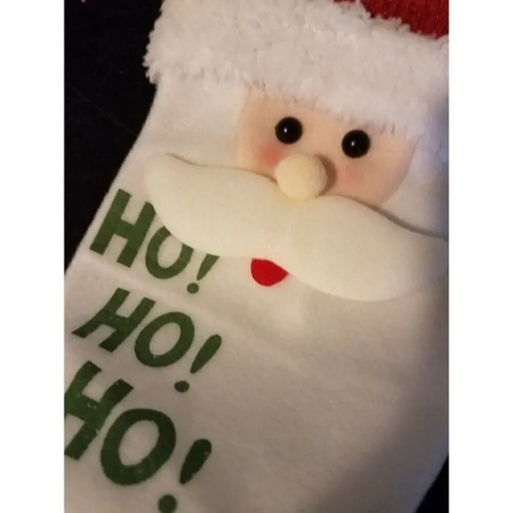 Christmas Santa Wine Bottle Gift Bag HO! HO! HO!